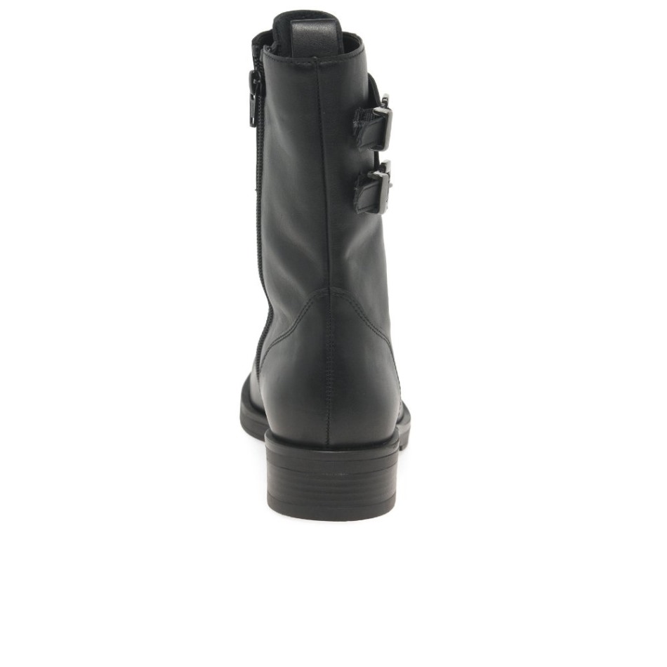 Bottes Motardes Femme Hind Noir Gabor | Exclusif